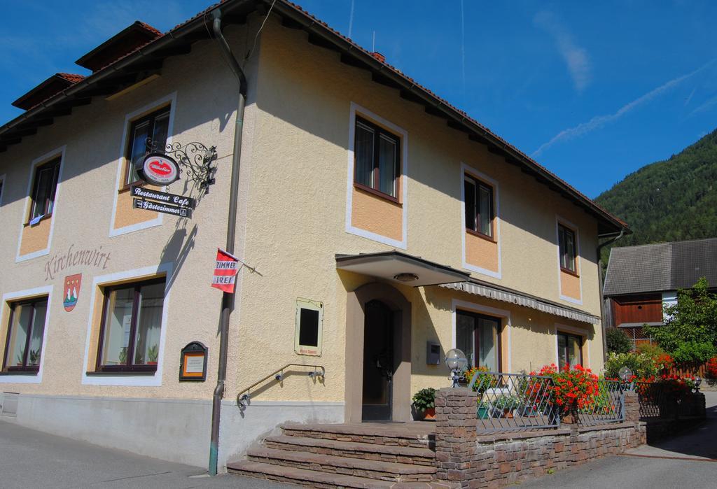 Fruehstueckspension Kirchenwirt Obervellach Exteriör bild